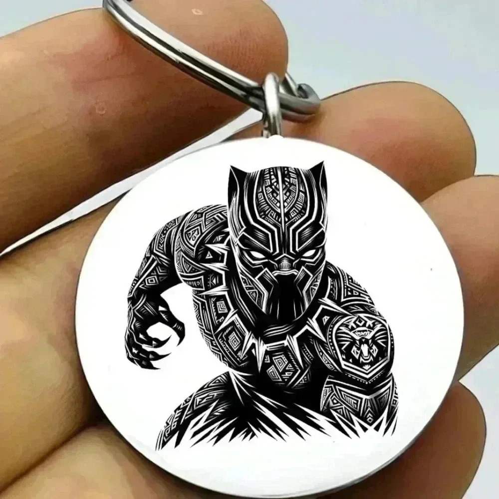Black Panther avengers Hot art keychain